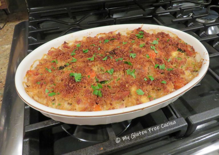 Chicken, Sausage and Rice Casserole My Gluten Free Cucina