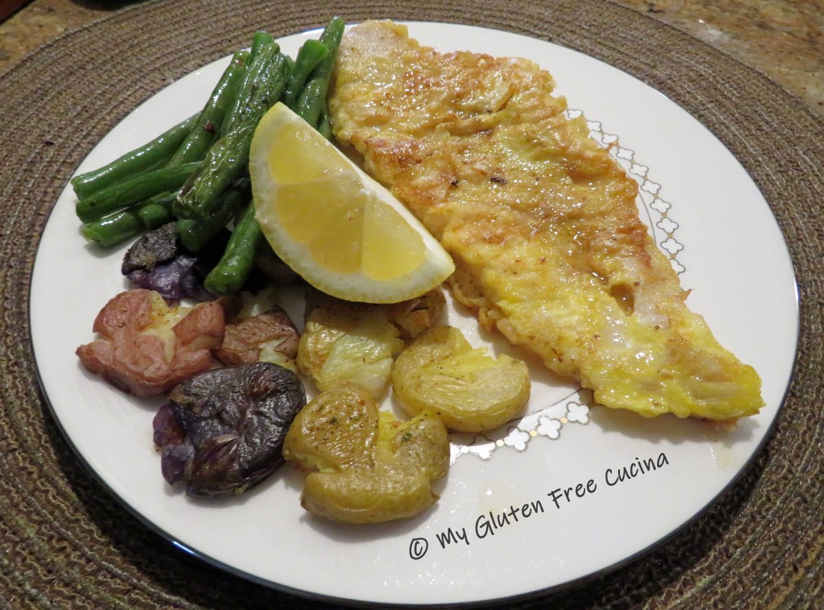 Gluten Free Sole Francaise