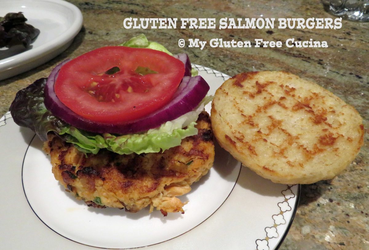 Gluten Free Salmon Burgers
