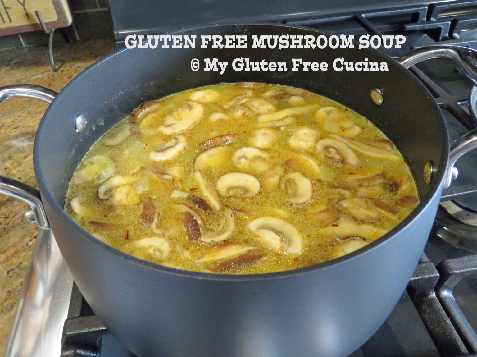 Gluten Free Mushroom Soup – My Gluten Free Cucina