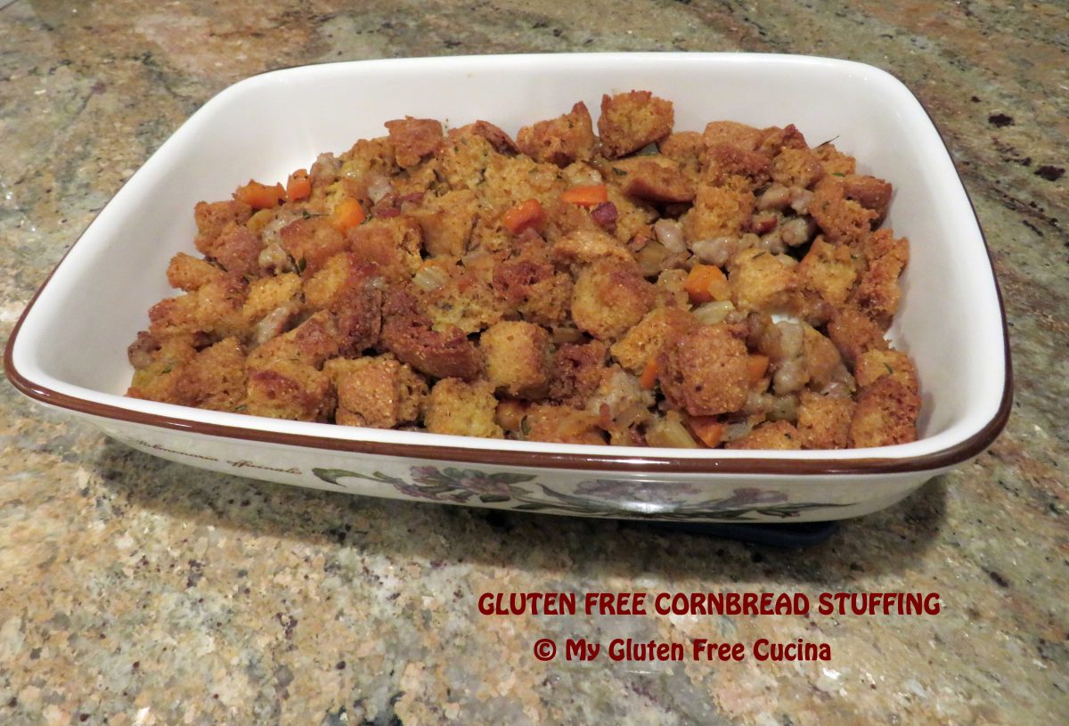 Gluten Free Cornbread Stuffing