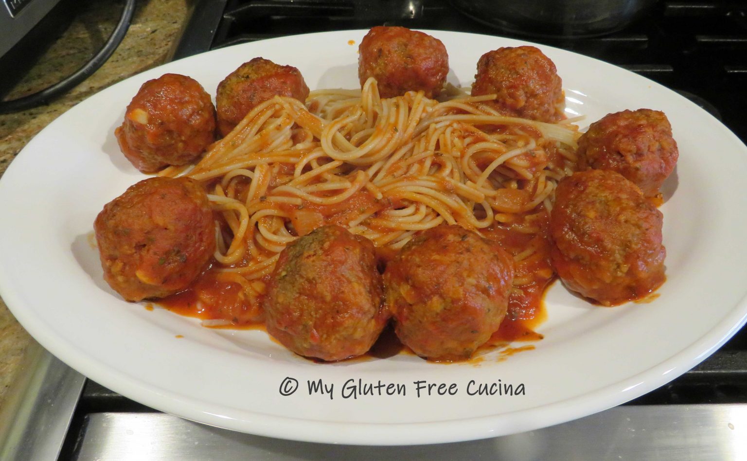 Gluten Free Spaghetti and Meatballs My Gluten Free Cucina