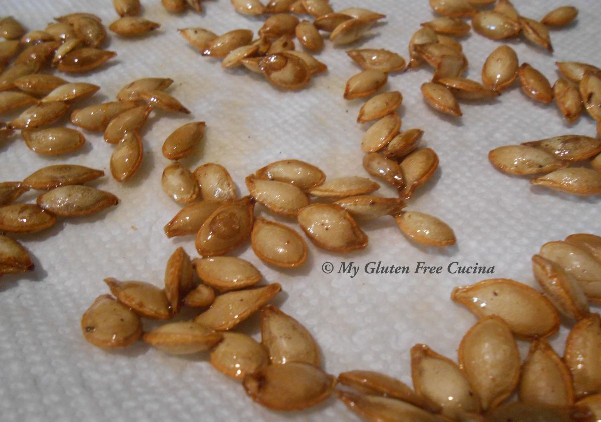 Toasted Winter Squash Seeds
