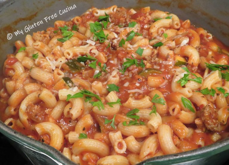 Gluten Free American Chop Suey – My Gluten Free Cucina