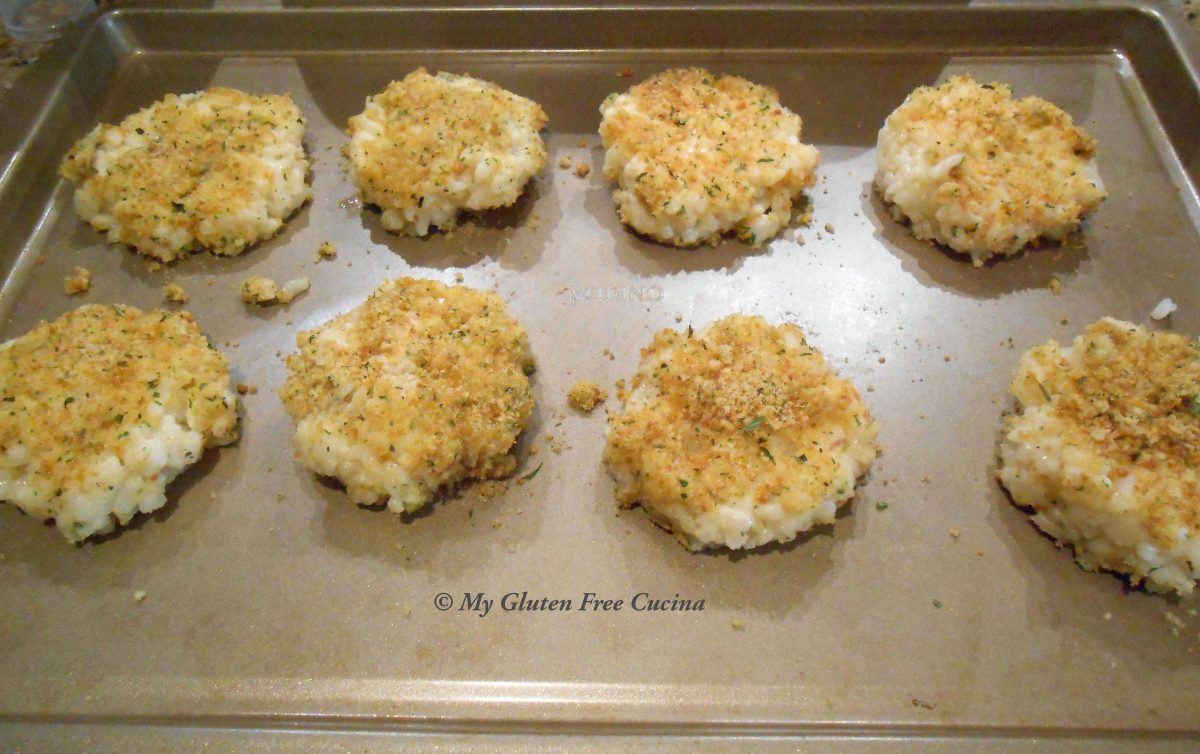 Gluten Free Risotto Cakes My Gluten Free Cucina