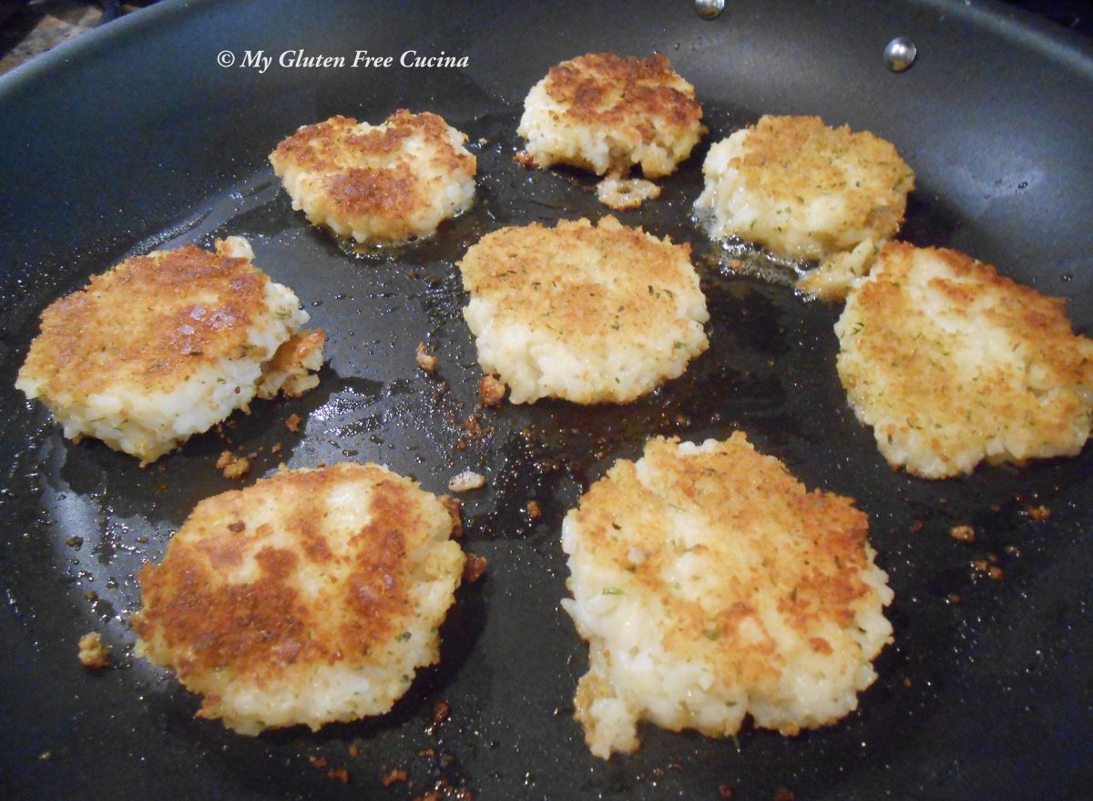Gluten Free Risotto Cakes My Gluten Free Cucina