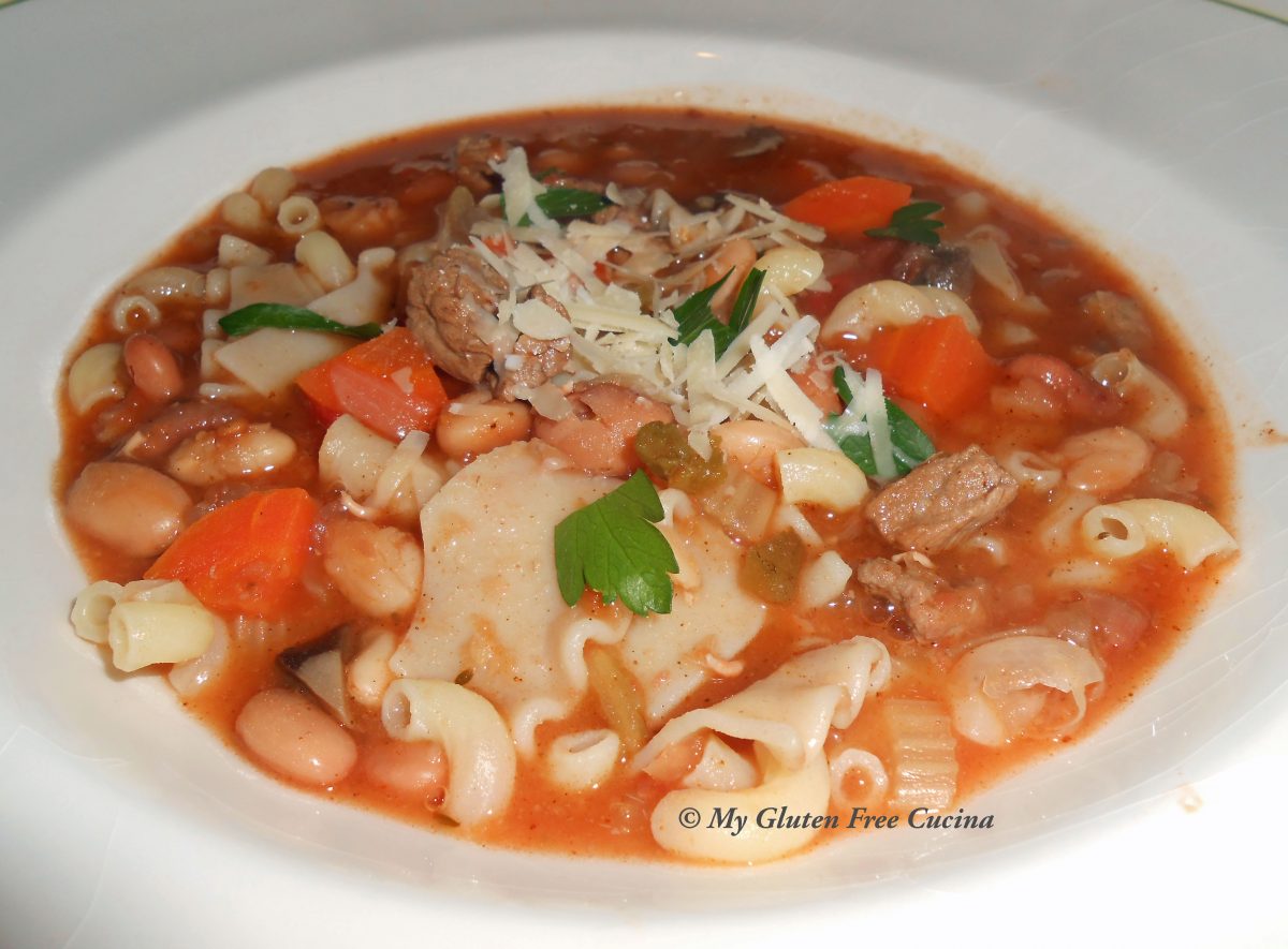 Beef Minestrone Soup