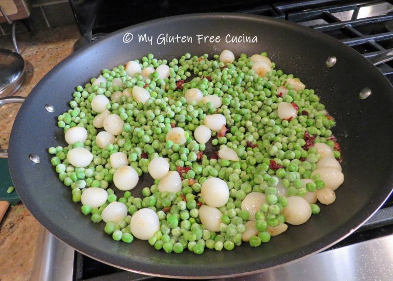 Peas and Pearl Onions My Gluten Free Cucina