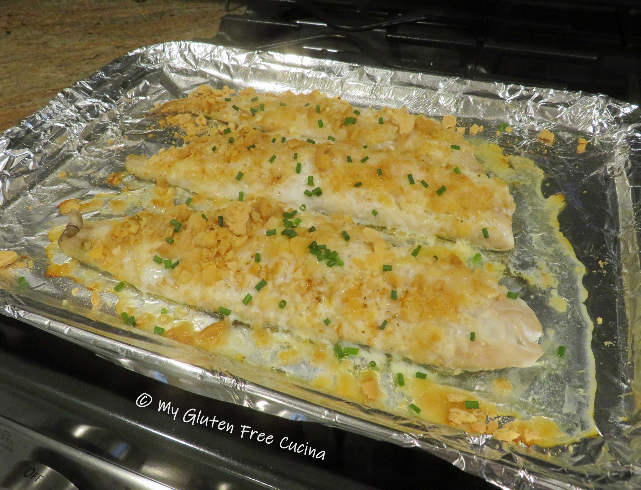 Gluten Free Baked Haddock with Butter and Cracker Crumbs – My Gluten