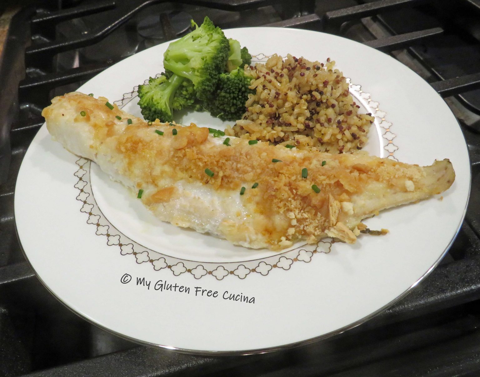 Gluten Free Baked Haddock with Butter and Cracker Crumbs – My Gluten