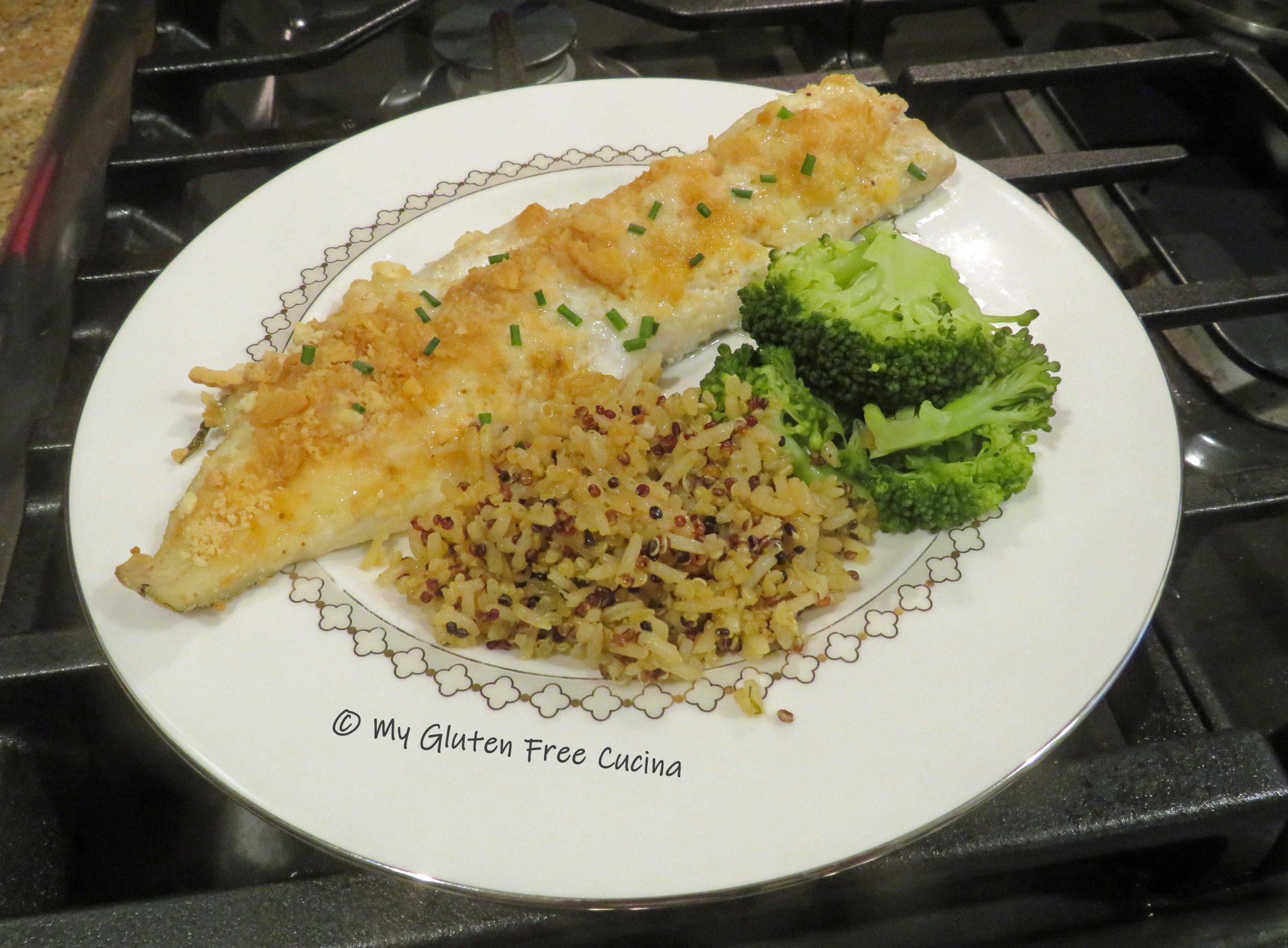 Gluten Free Baked Haddock with Butter and Cracker Crumbs – My Gluten