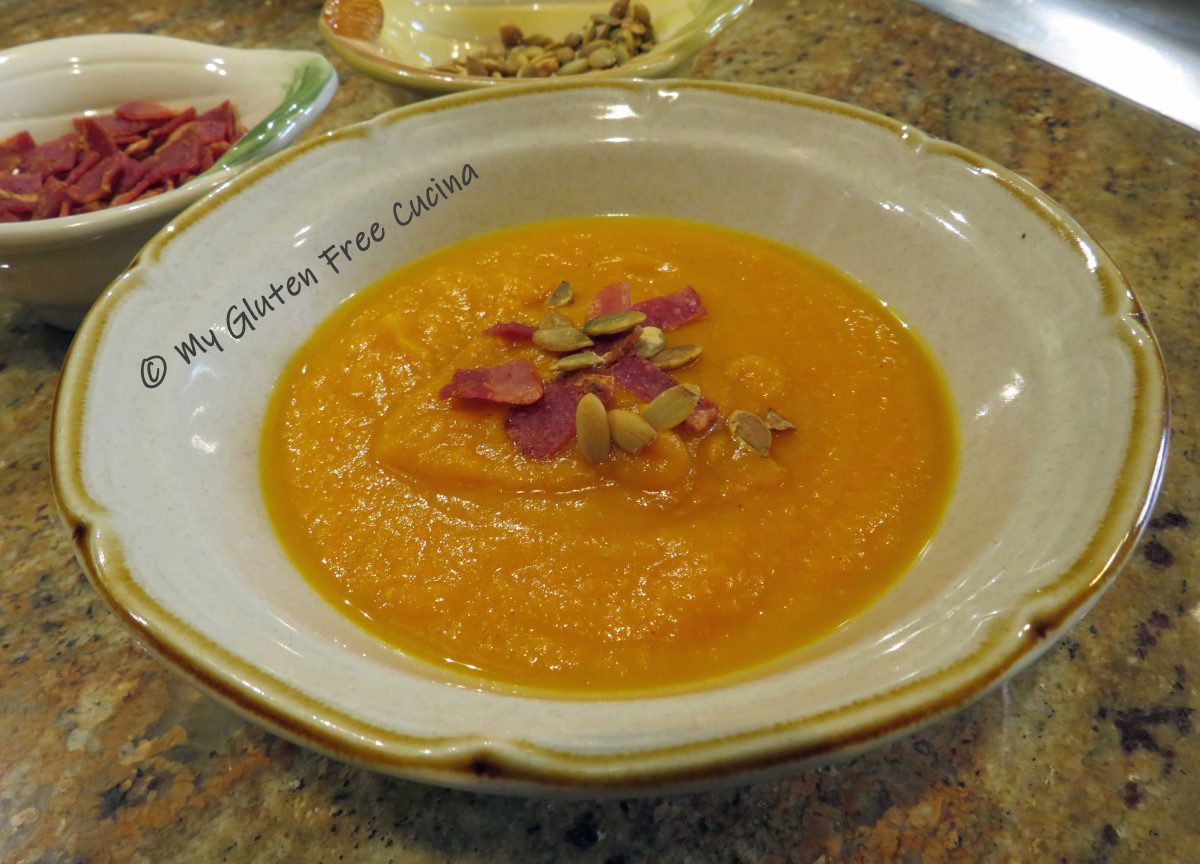 Pumpkin Soup with Carrots and Parsnips