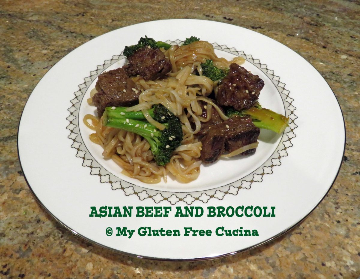 Gluten Free Asian Beef and Broccoli