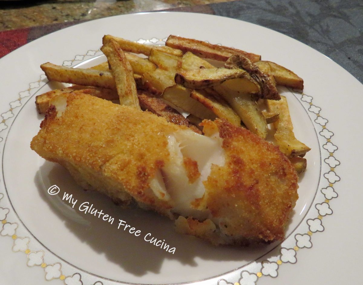 Gluten Free Air Fryer Fish and Chips