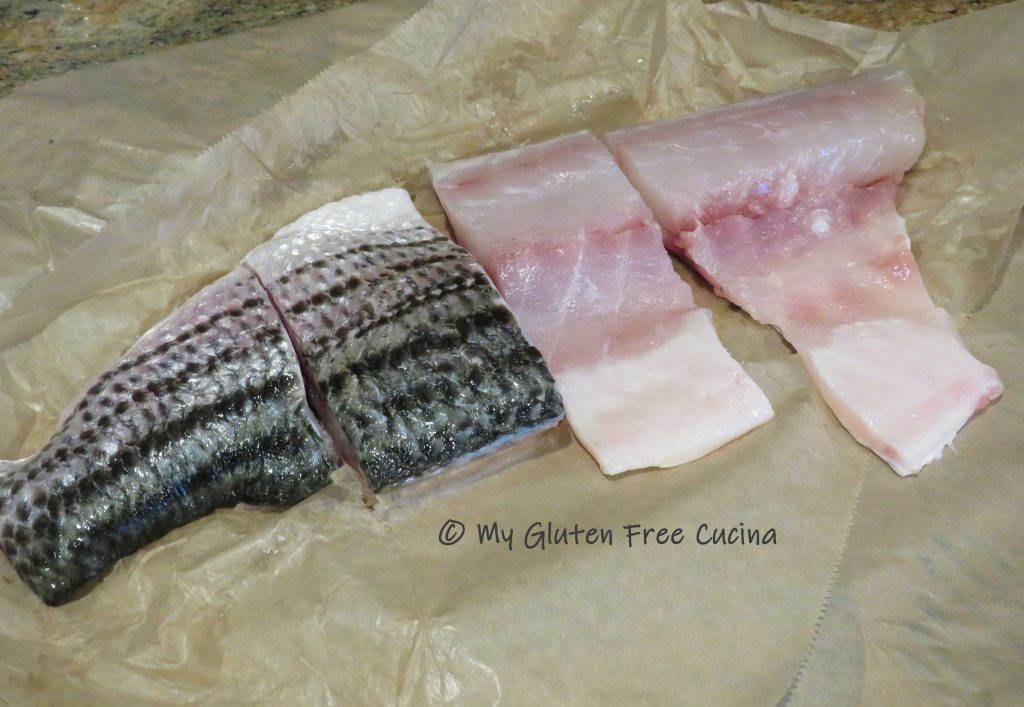 Pan Cooked Striped Bass – My Gluten Free Cucina