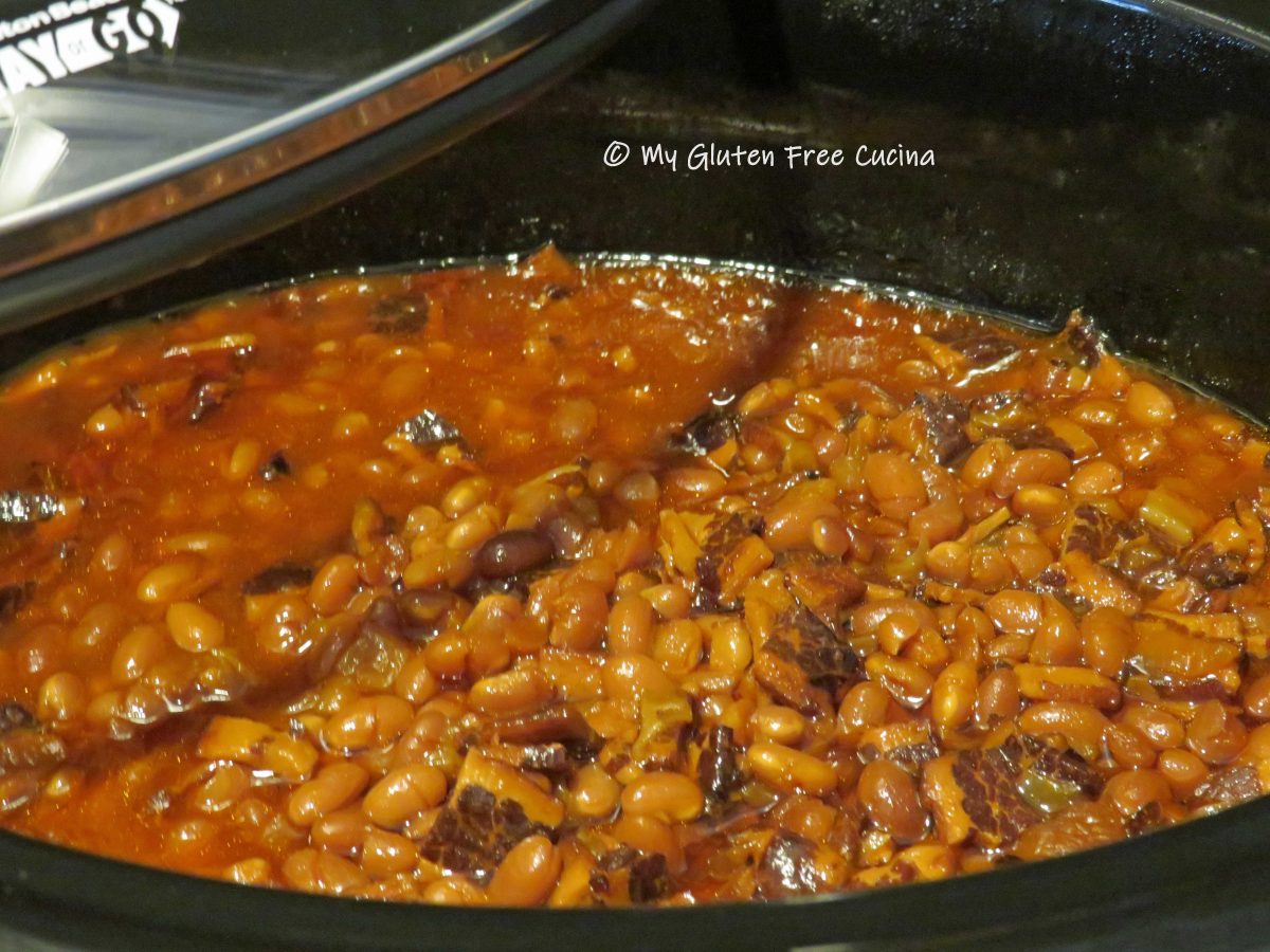 Slow Cooked BBQ Baked Beans