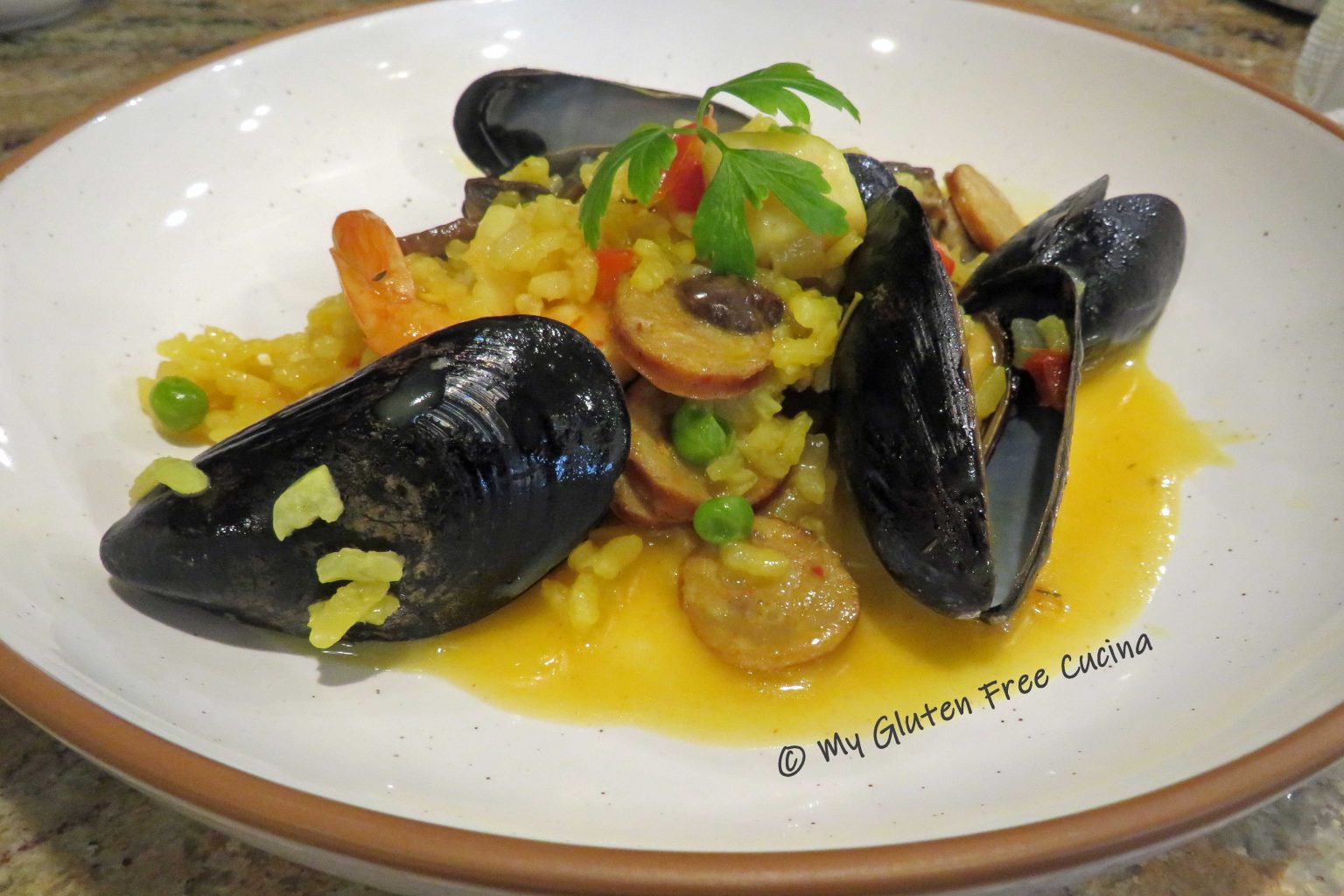 Gluten Free Seafood Paella My Gluten Free Cucina