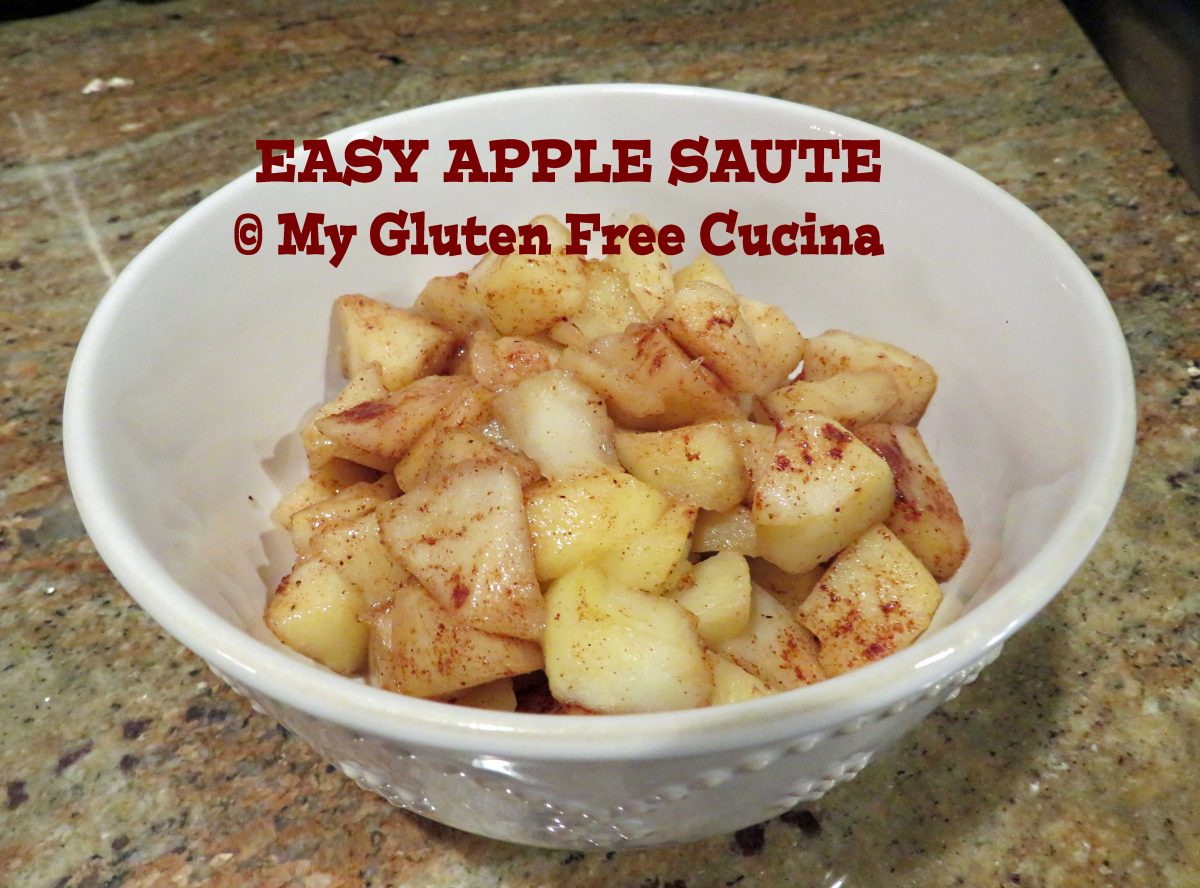 Easy Apple Sauté