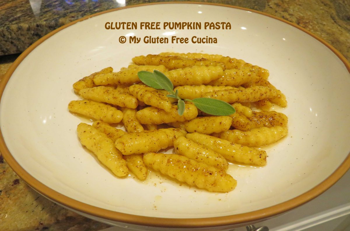 Easy Gluten Free Pumpkin Pasta