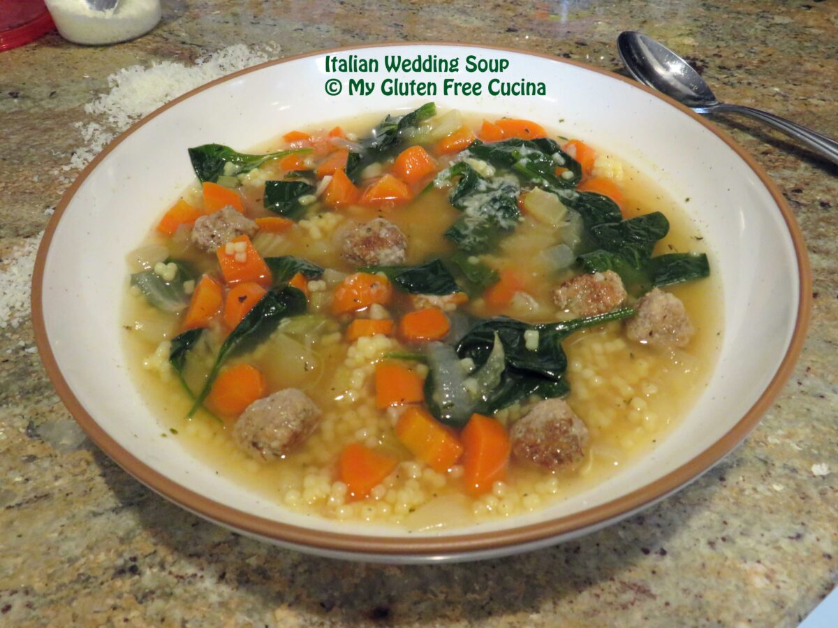 Gluten Free Italian Wedding Soup