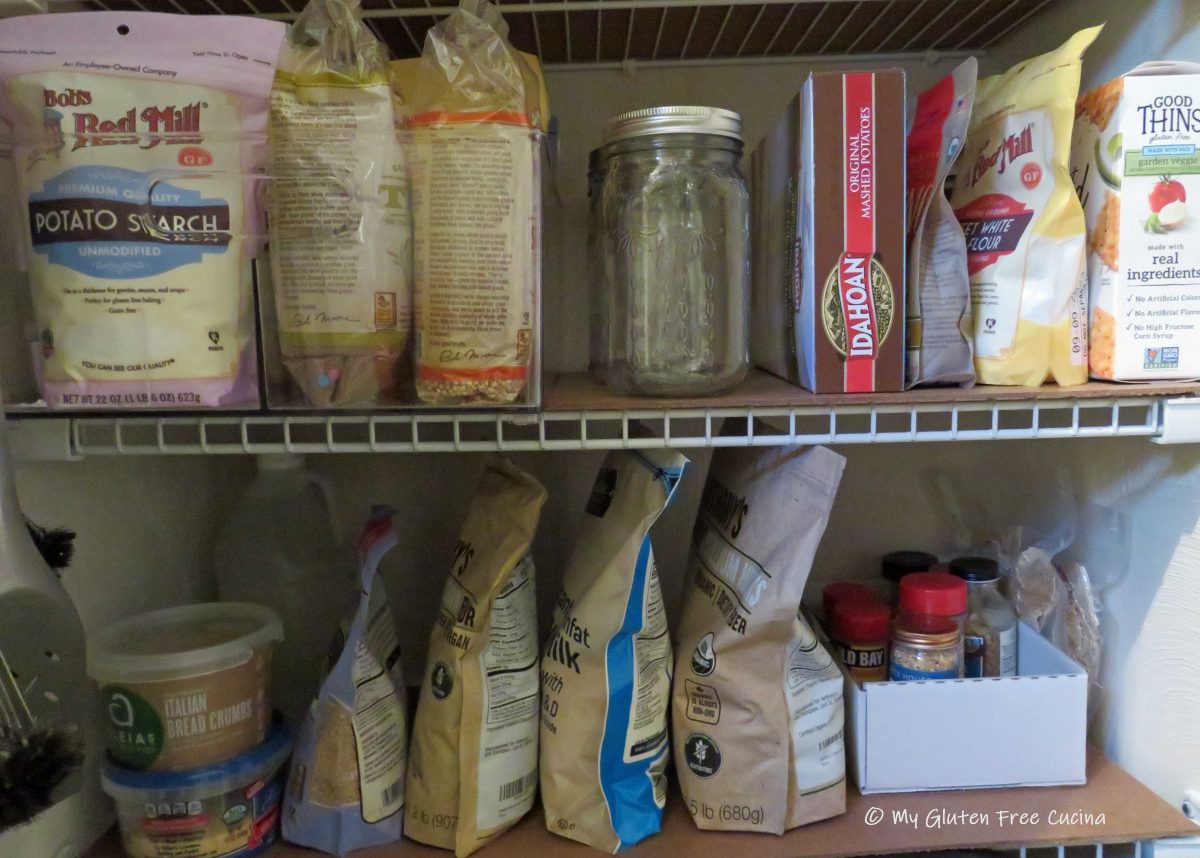 Organizing Your Gluten Free Pantry