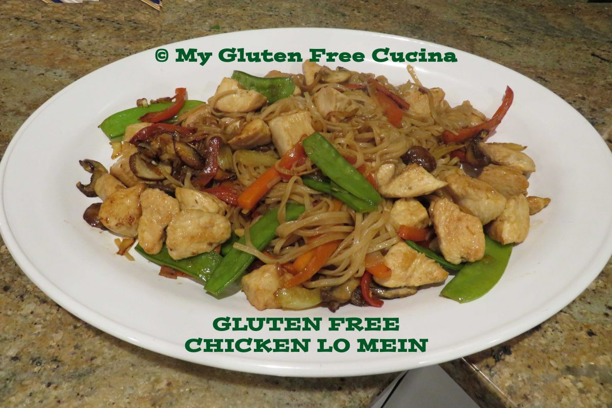 Gluten Free Chicken Lo Mein