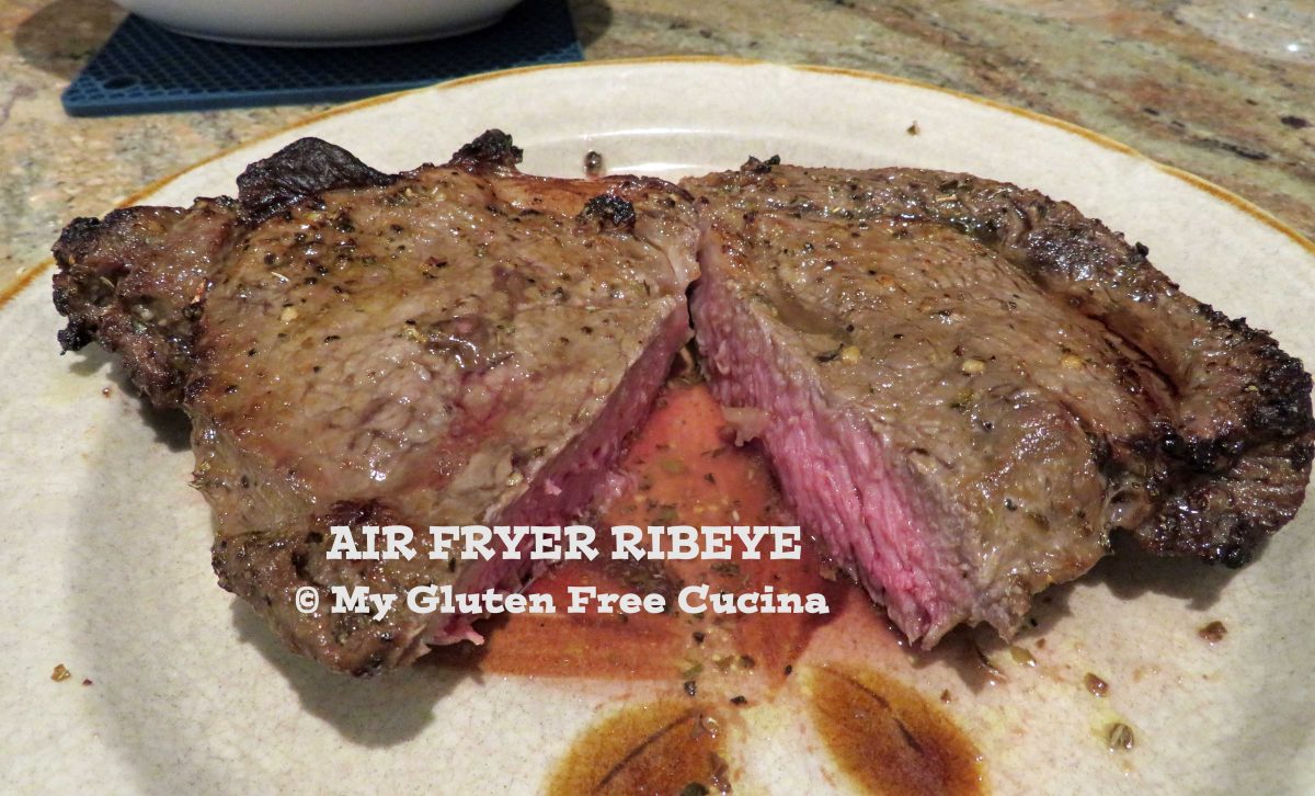 Air Fryer Ribeye Steak