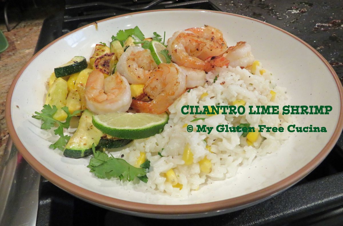 Cilantro Lime Shrimp Bowls