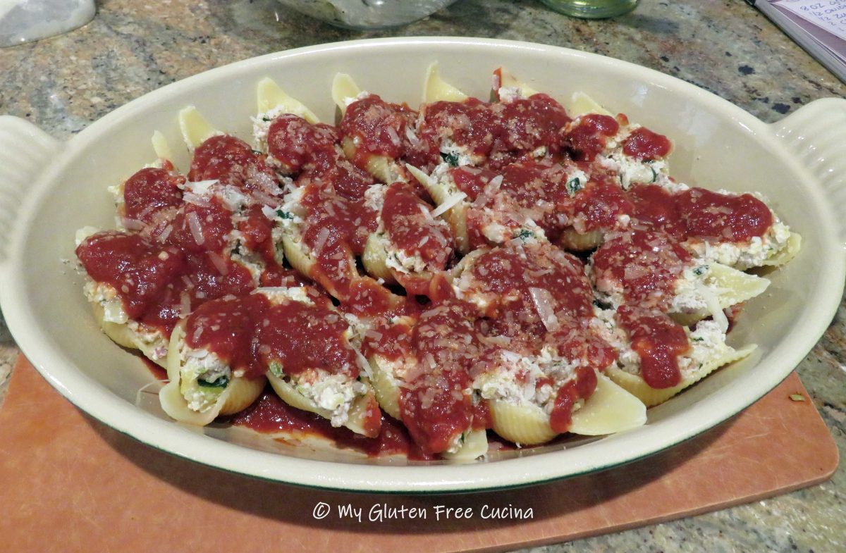 Gluten Free Stuffed Shells My Gluten Free Cucina