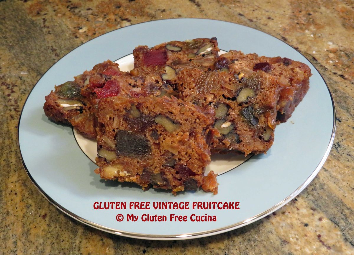 Gluten Free Vintage Fruitcake Recipe