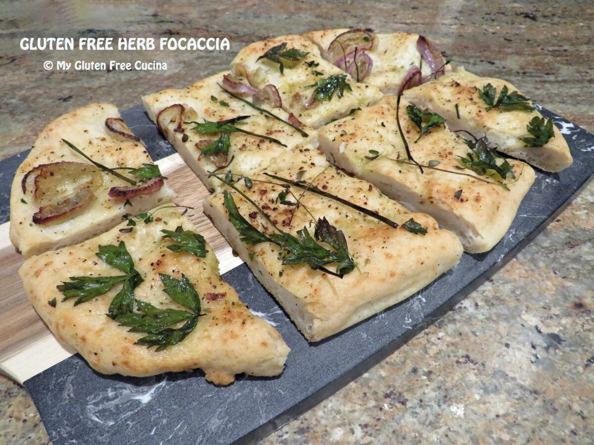 Gluten Free Herb Focaccia