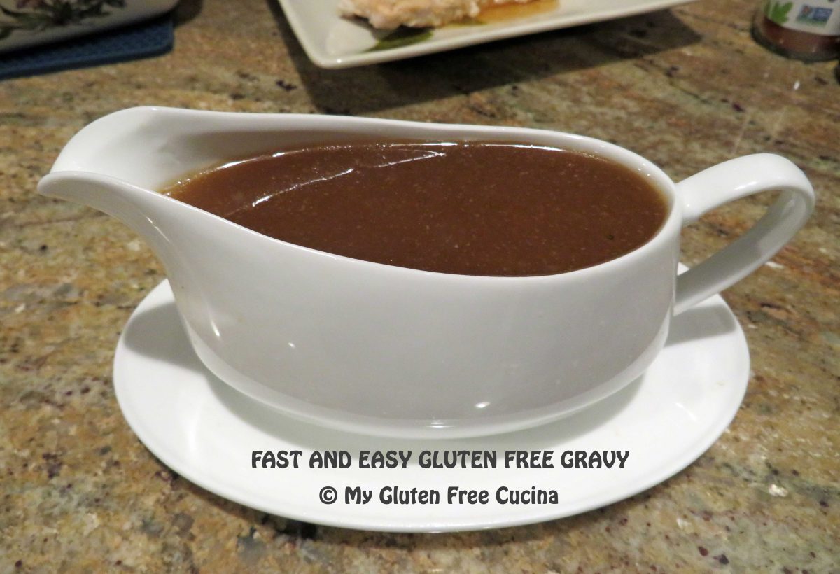 Fast and Easy Gluten Free Gravy