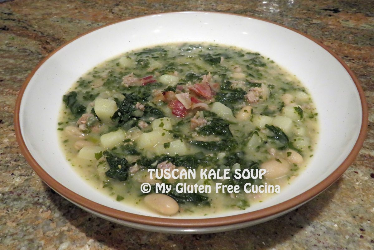 Gluten Free Tuscan Kale Soup