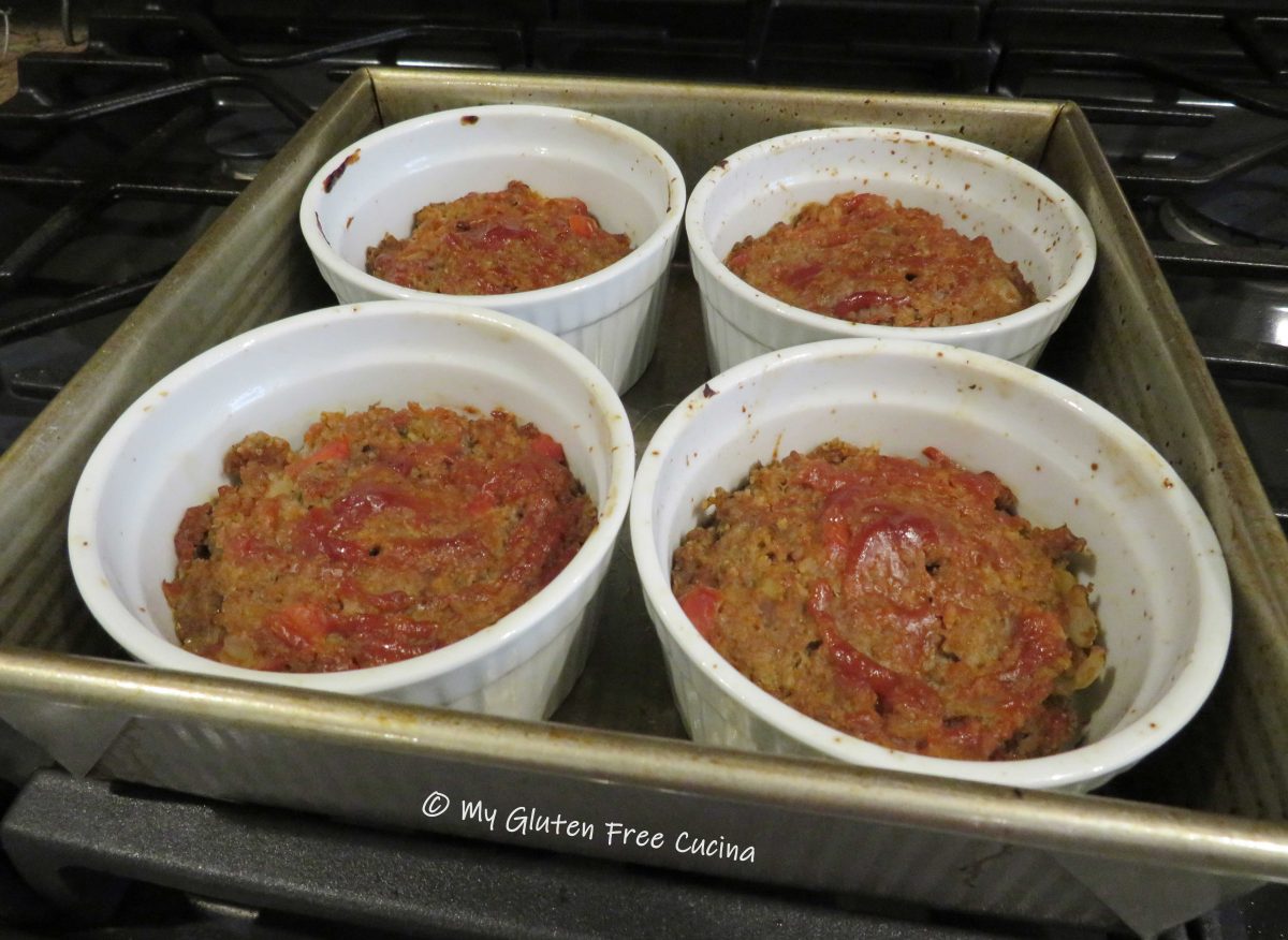 Gluten Free Meatloaf Ramekins