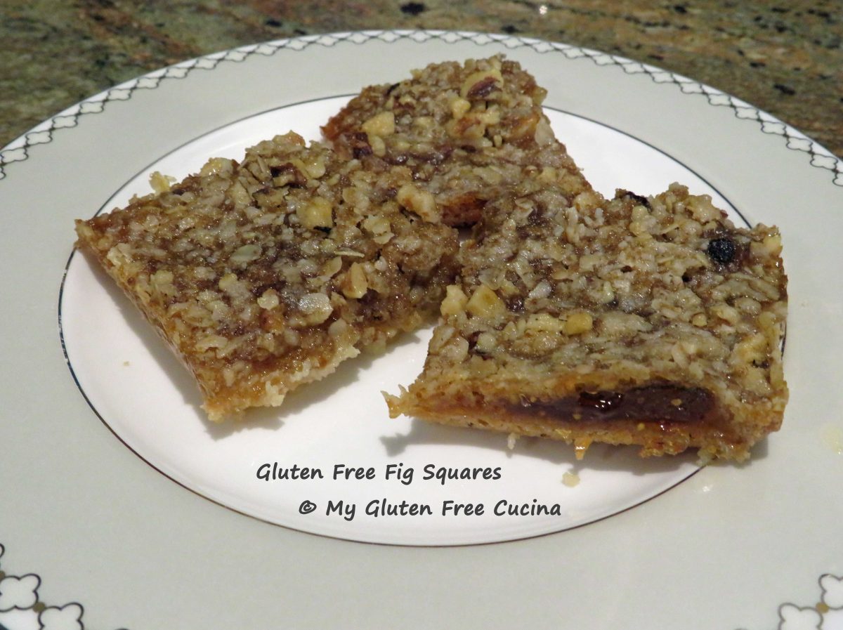 Gluten Free Fig Squares