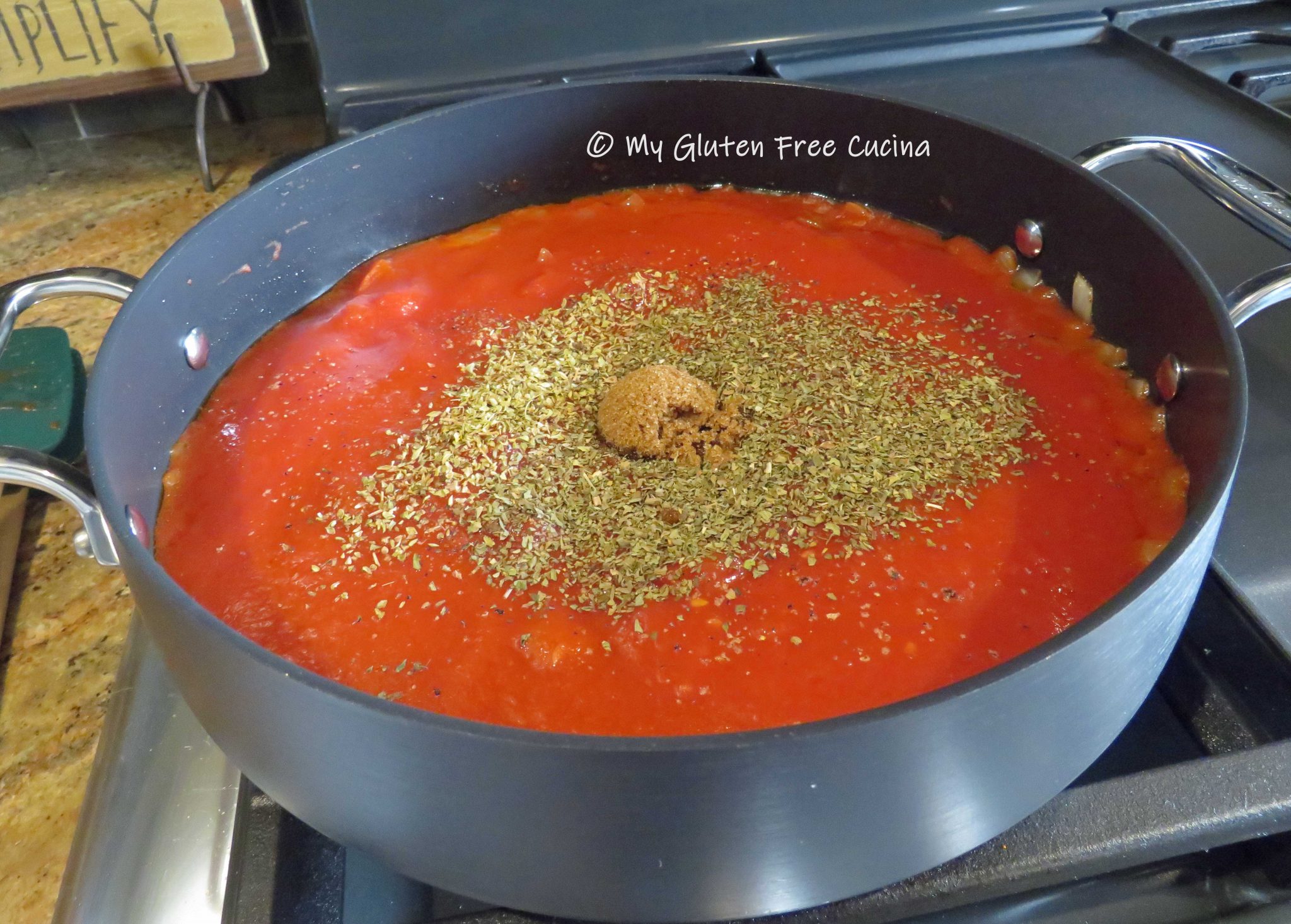 Easy Marinara Sauce My Gluten Free Cucina
