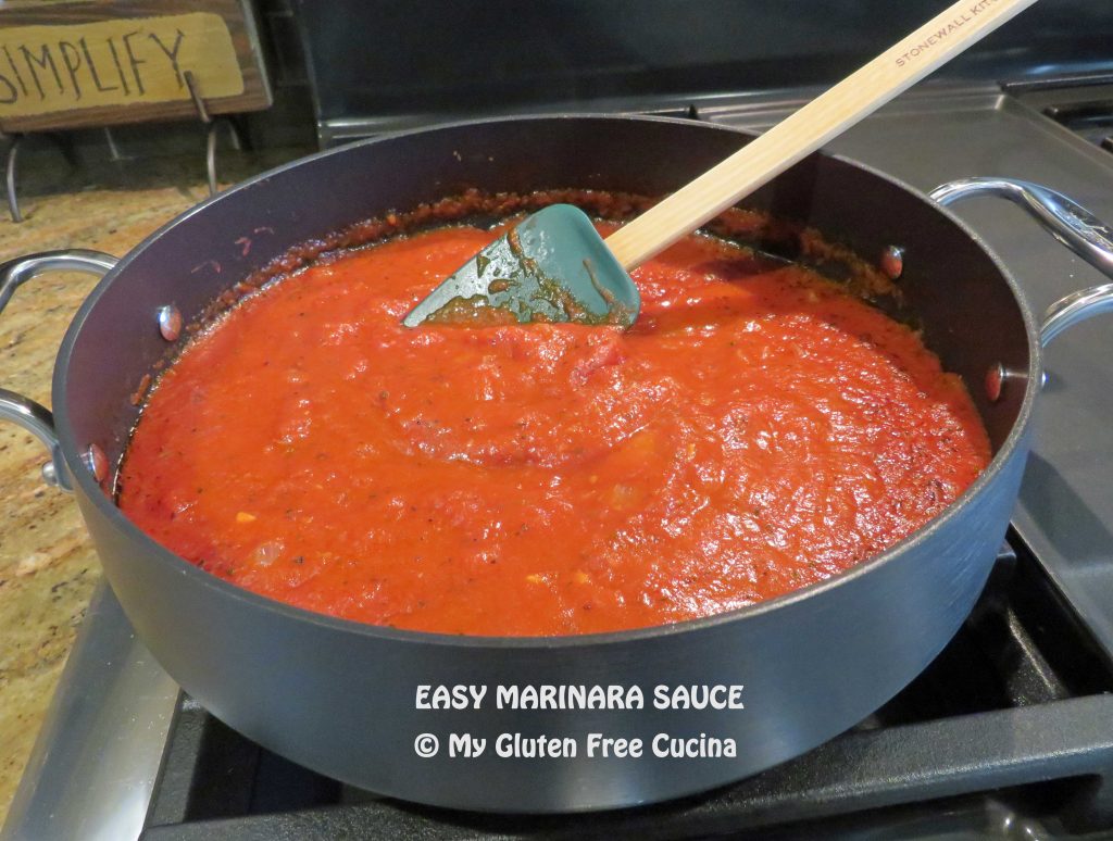 Easy Marinara Sauce My Gluten Free Cucina