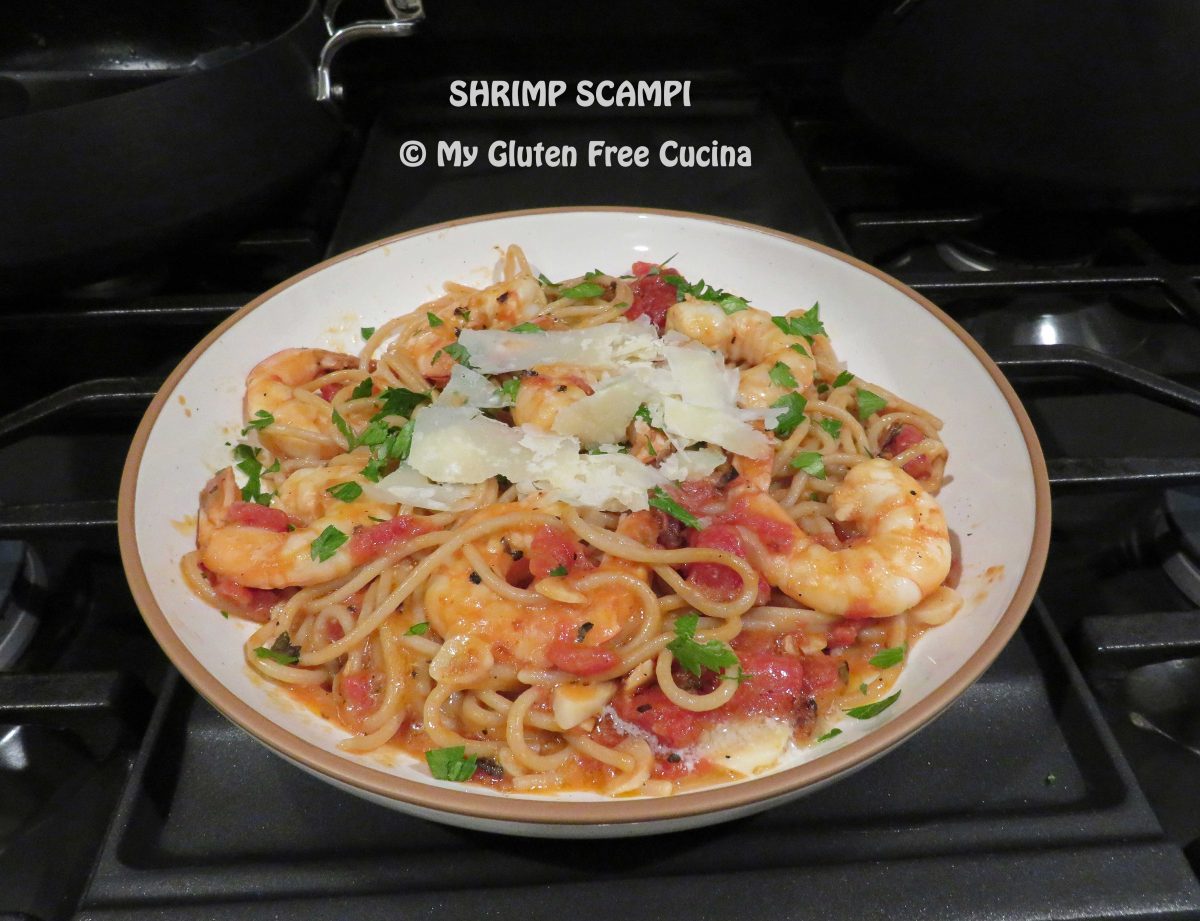 Gluten Free Shrimp Scampi