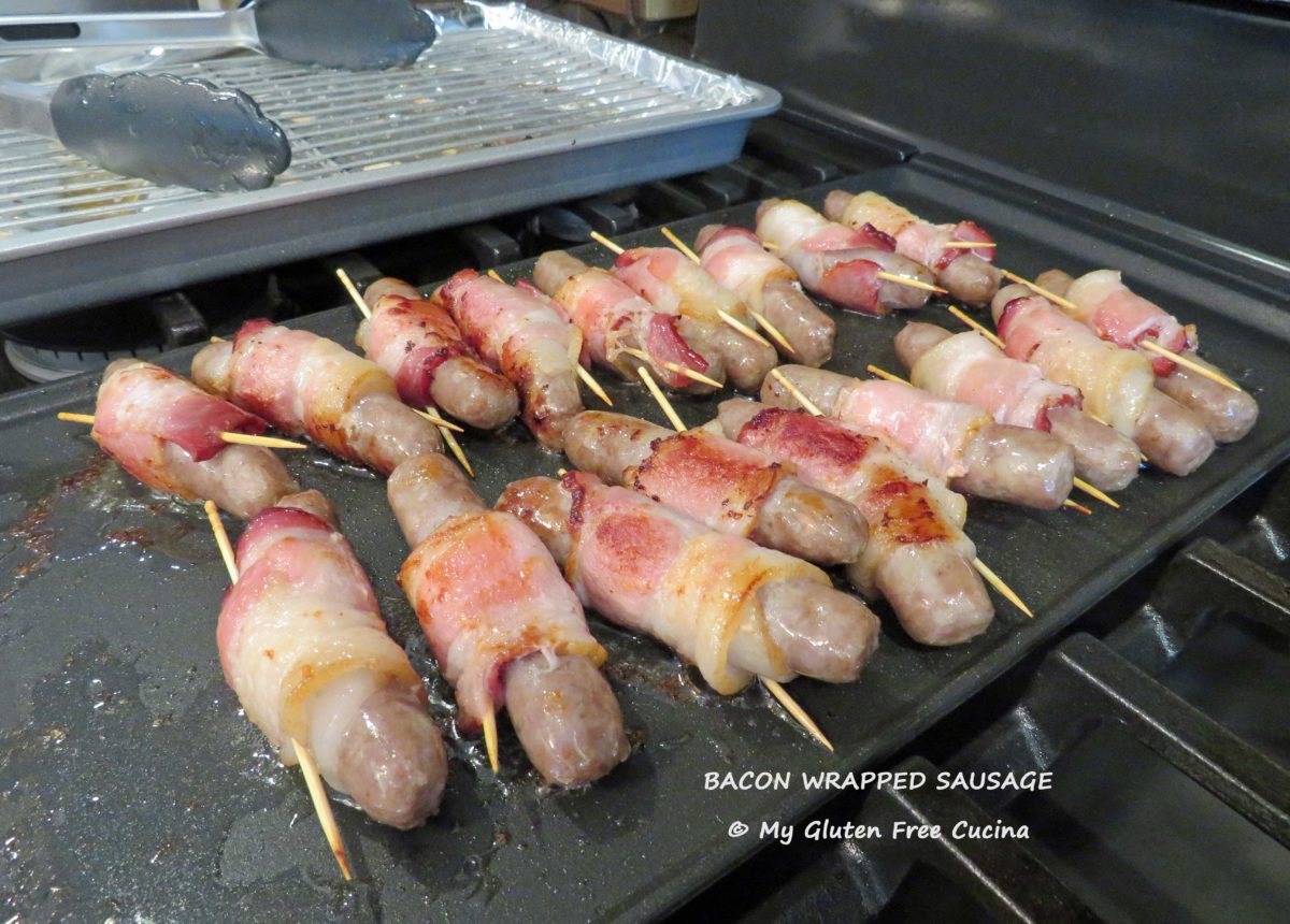 Bacon Wrapped Sausage