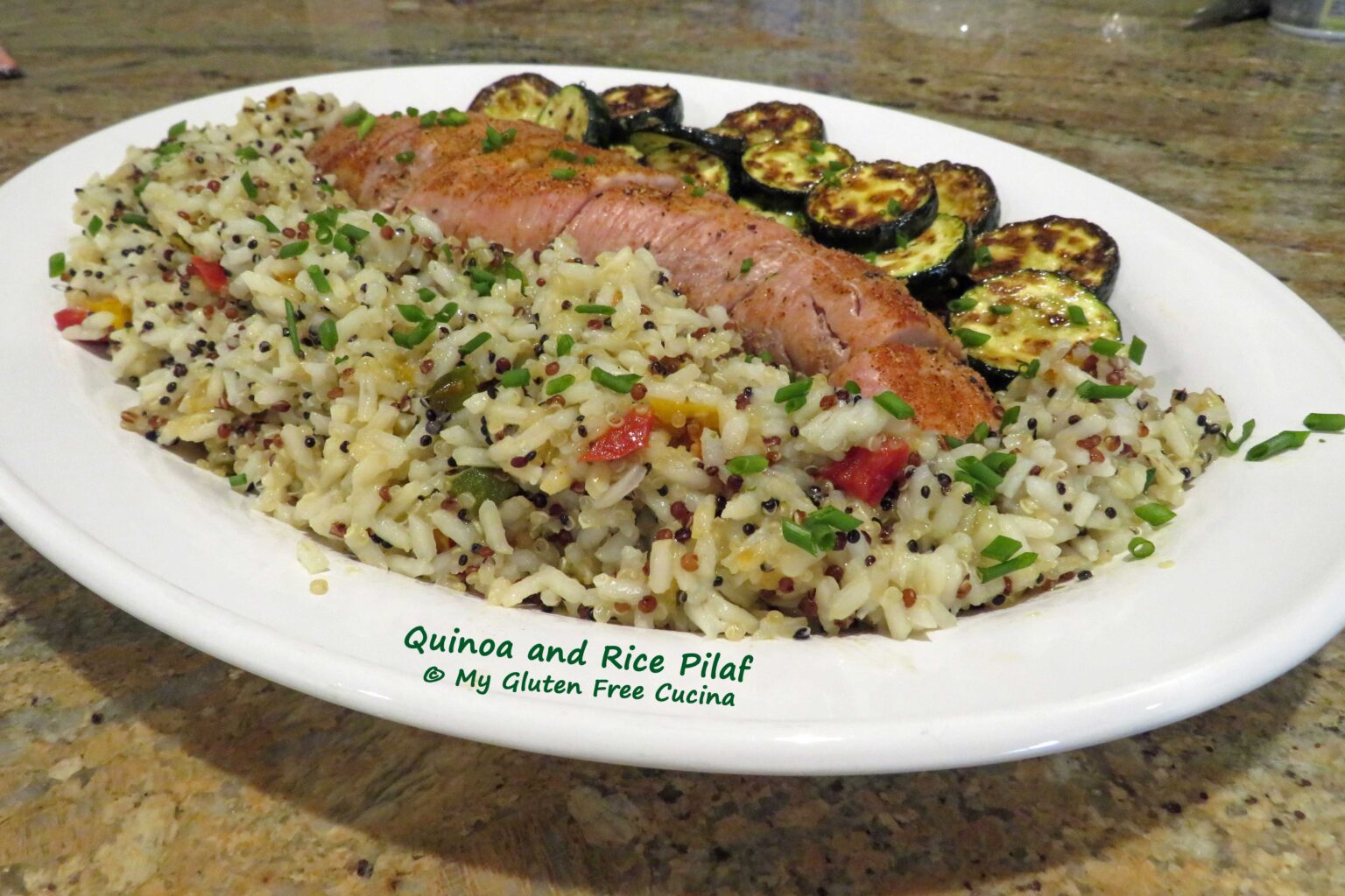 Gluten Free Quinoa and Rice Pilaf – My Gluten Free Cucina