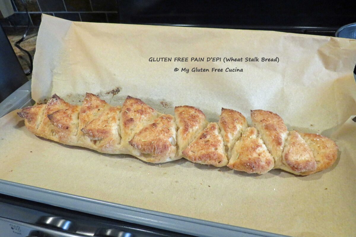 Gluten Free Sourdough Pain d’Epi (Wheatstalk Bread)