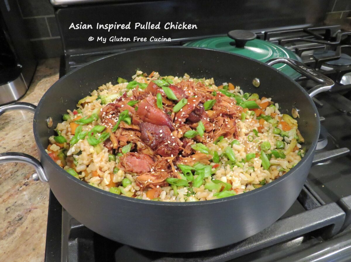 Asian Inspired Pulled Chicken